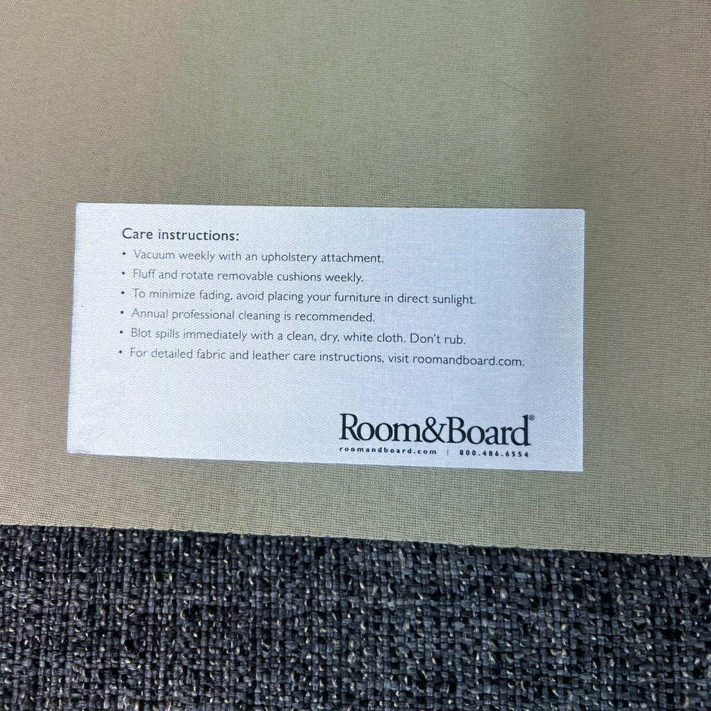 Room & Board Modern Sectional With Chaise