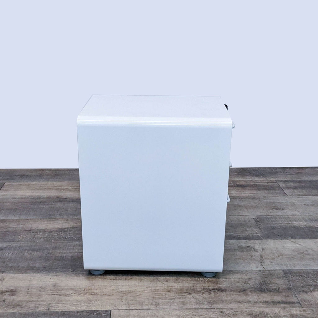 Poppin White Stow 3 Drawer Filing Cabinet