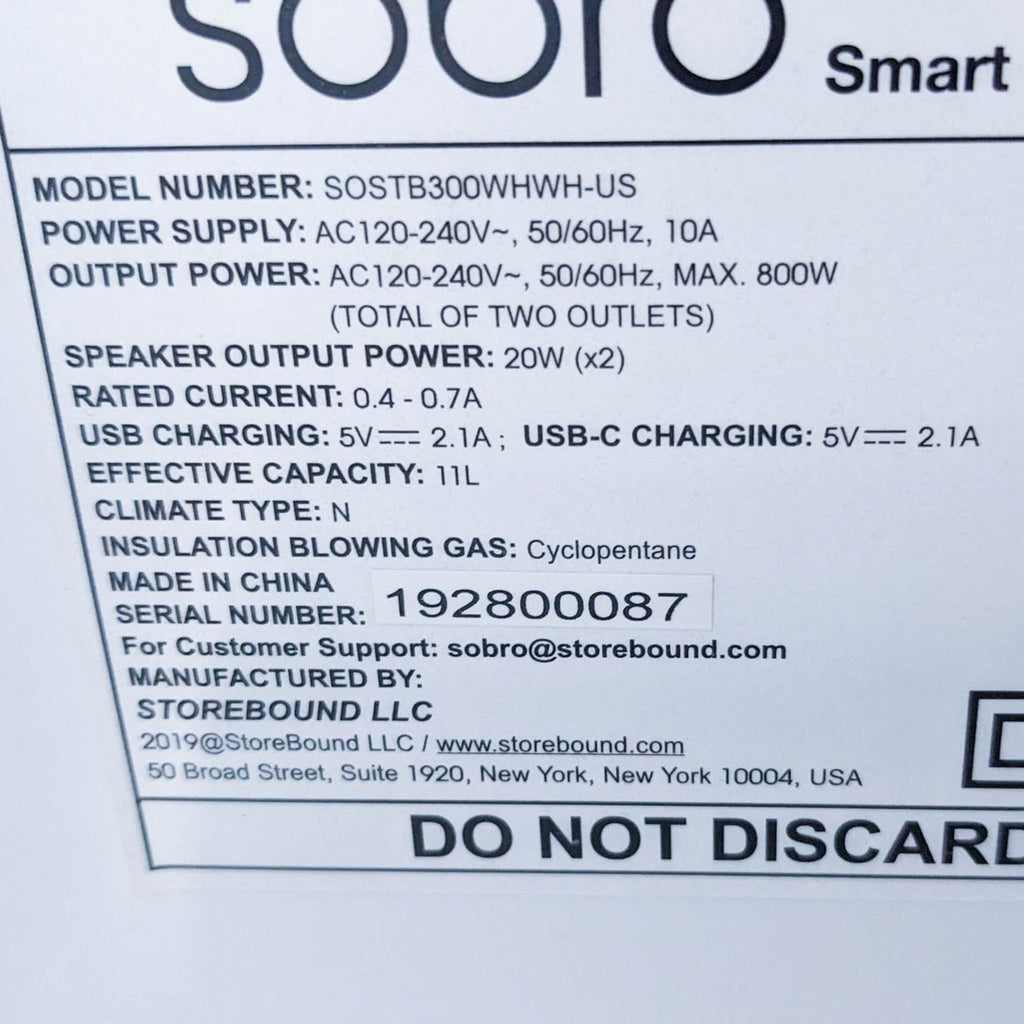 Sobro Smart Side Table