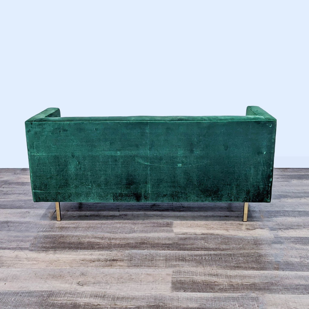 Glam Green Loveseat