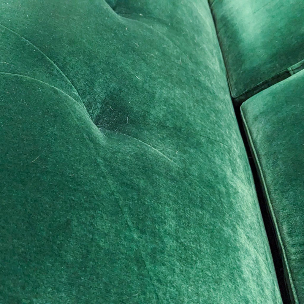 Glam Green Loveseat