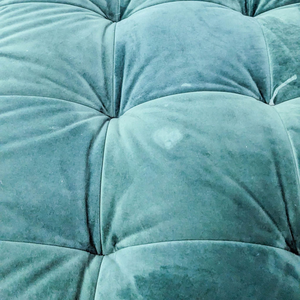 Mid-Century Modern Green Sectional