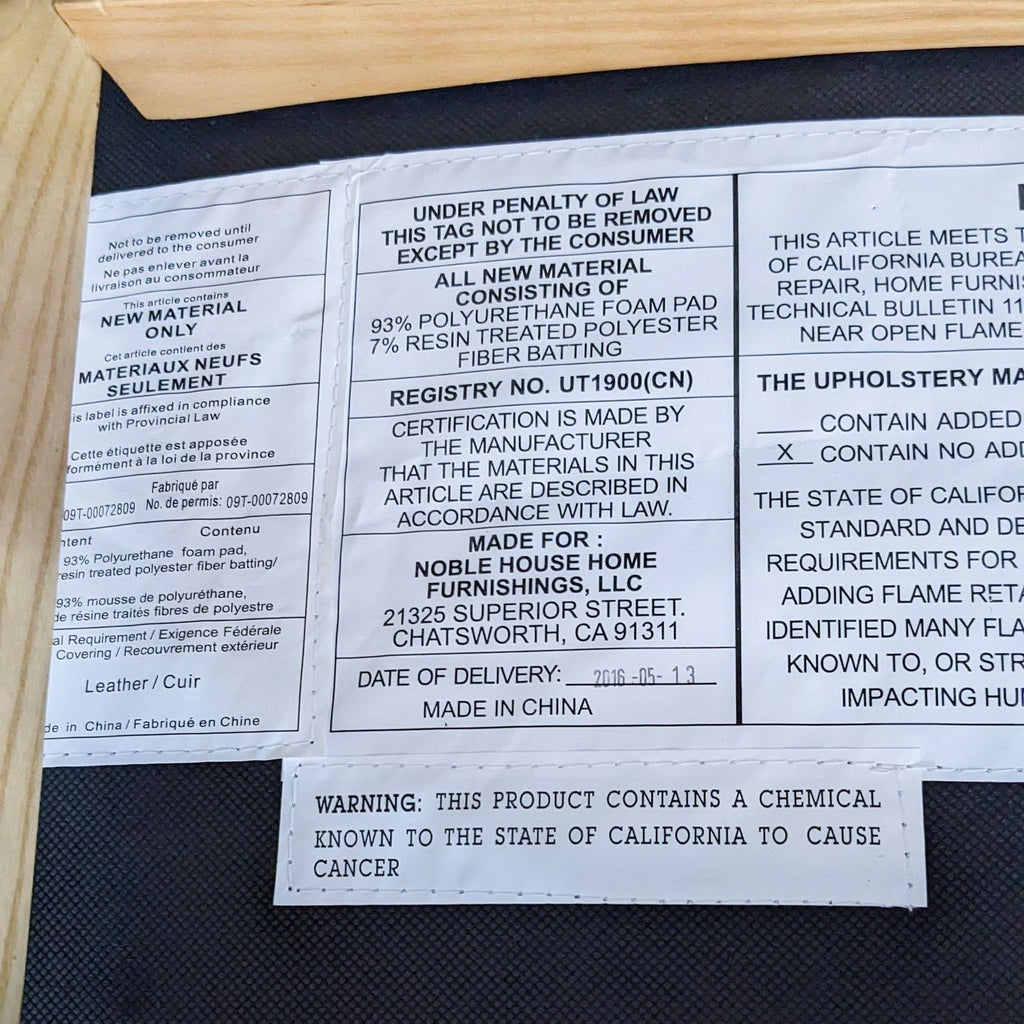 Noble House Mid-Century Style Dining Chair