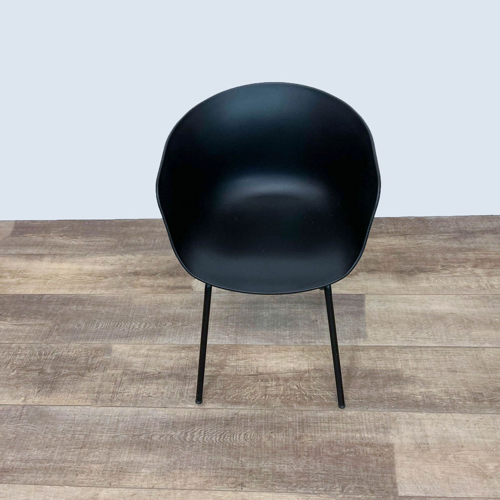 CB2 Black Poppy Chair