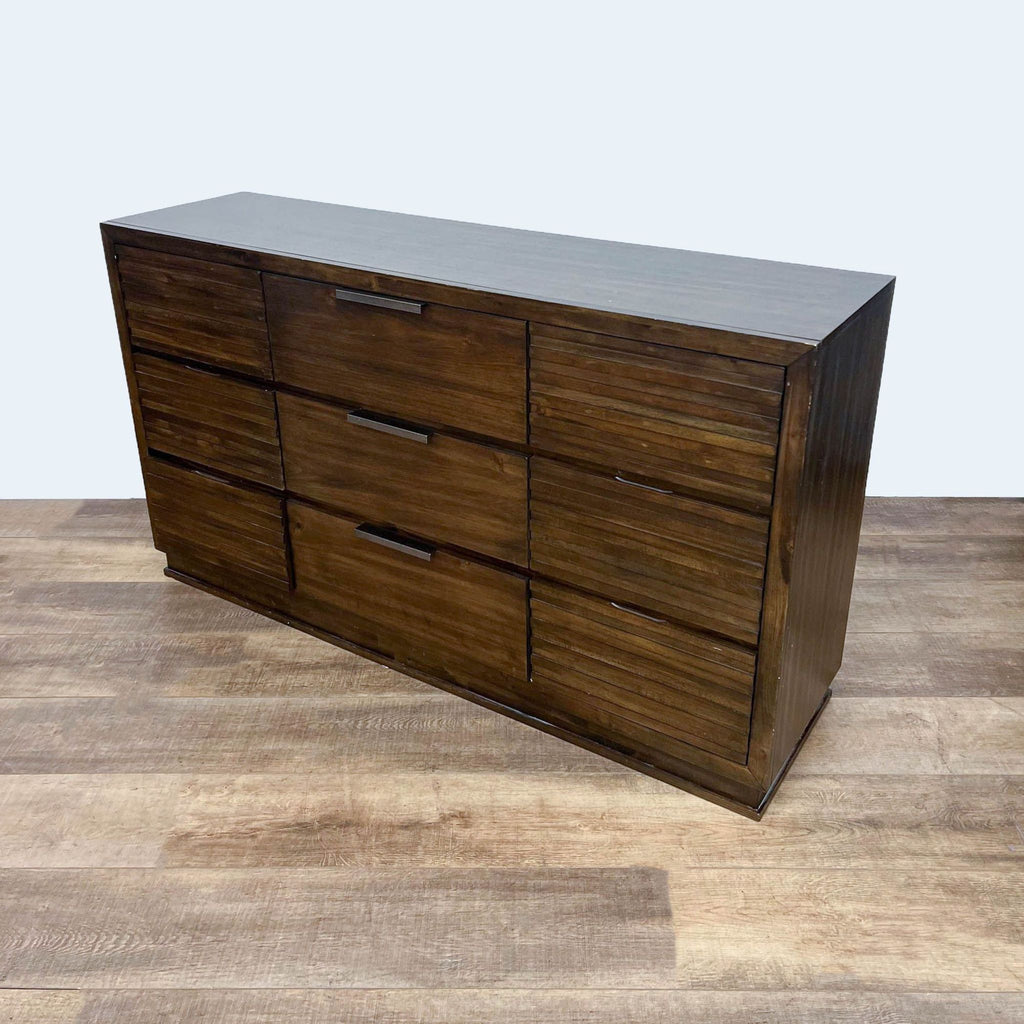 Furniture of America Rustic 9 Drawer Dresser