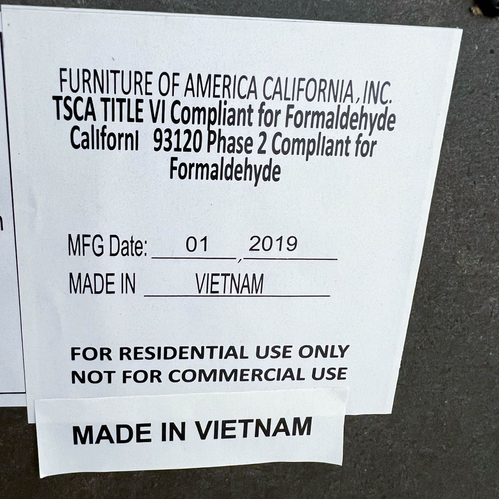 Furniture of America Rustic 9 Drawer Dresser