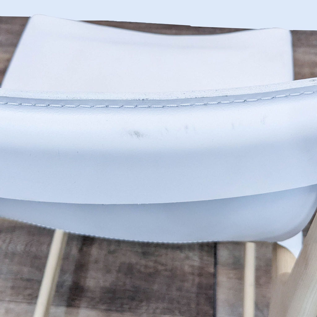 CB2 Burano White Counter Stool