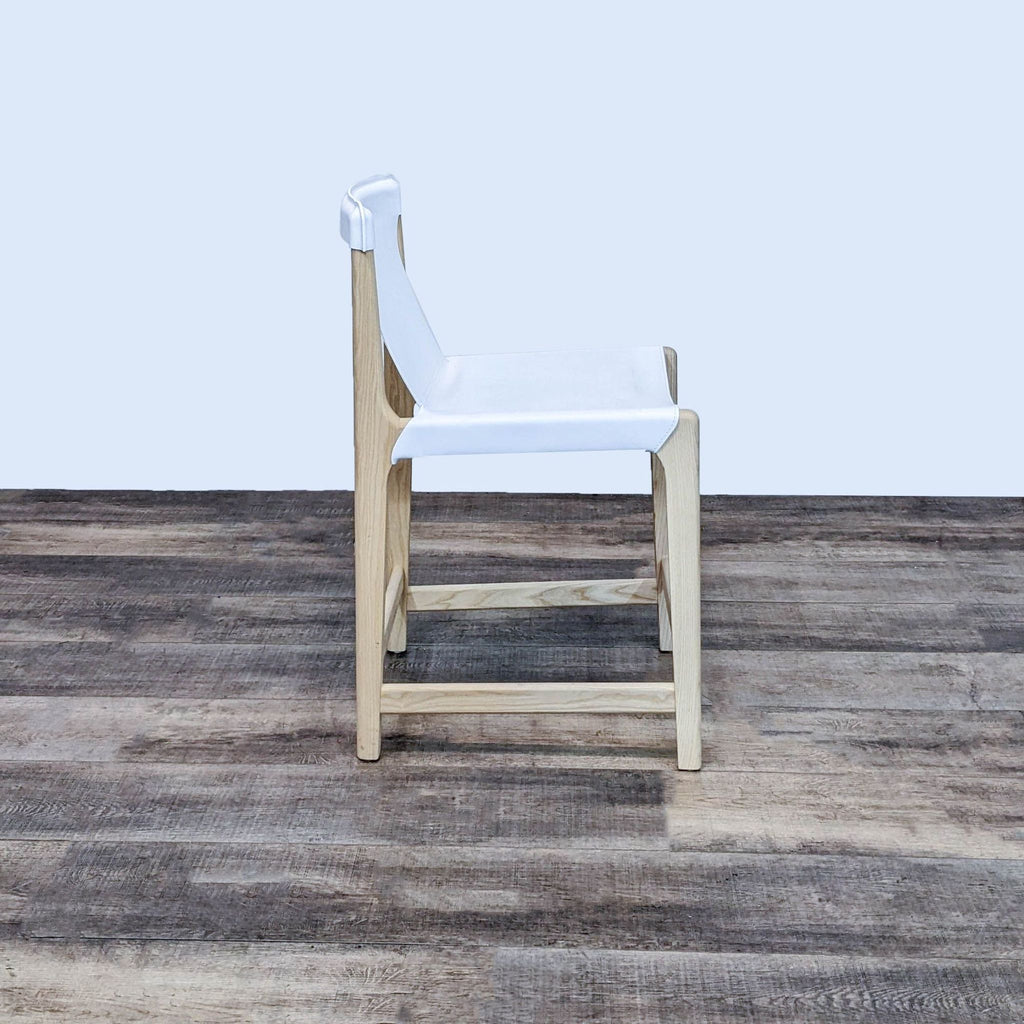 CB2 Burano White Counter Stool