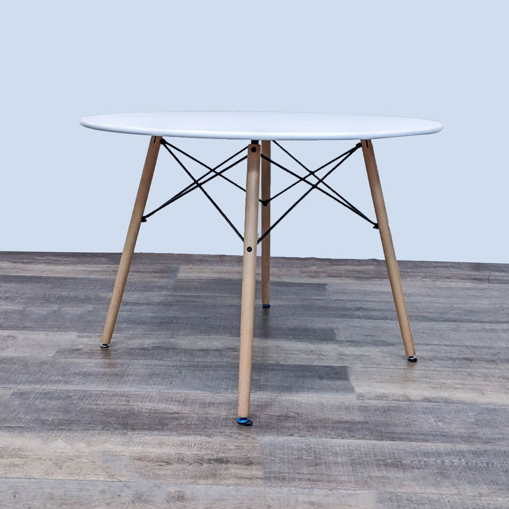 42” Round Modern Dining Table