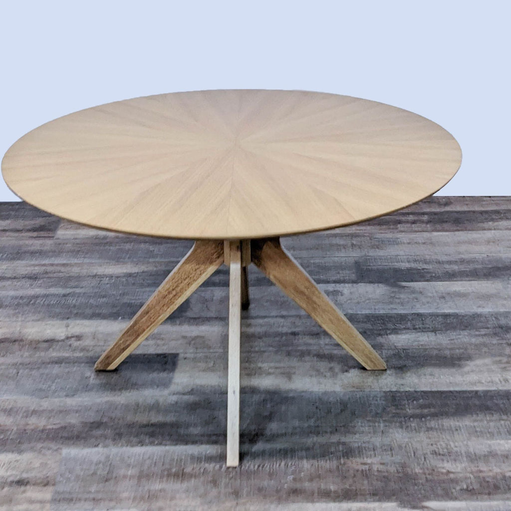 Mid-Century Style Round Dining Table