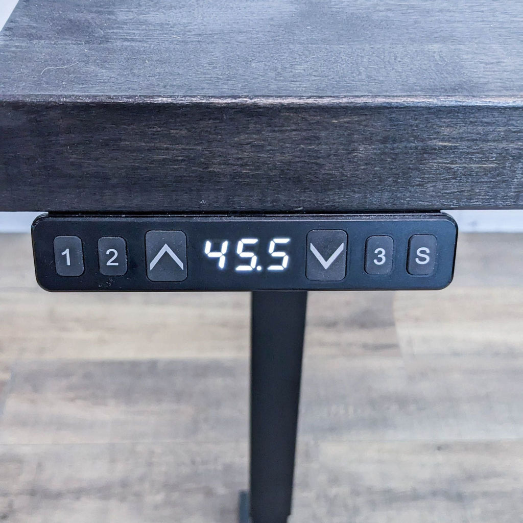 Black Top Sit/Stand Desk