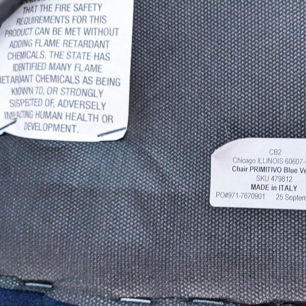 CB2 Primativo Side Chair