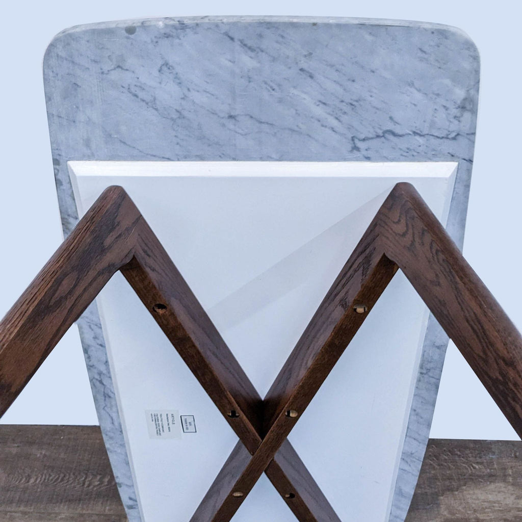 Article Vena Walnut Rectangular Coffee Table