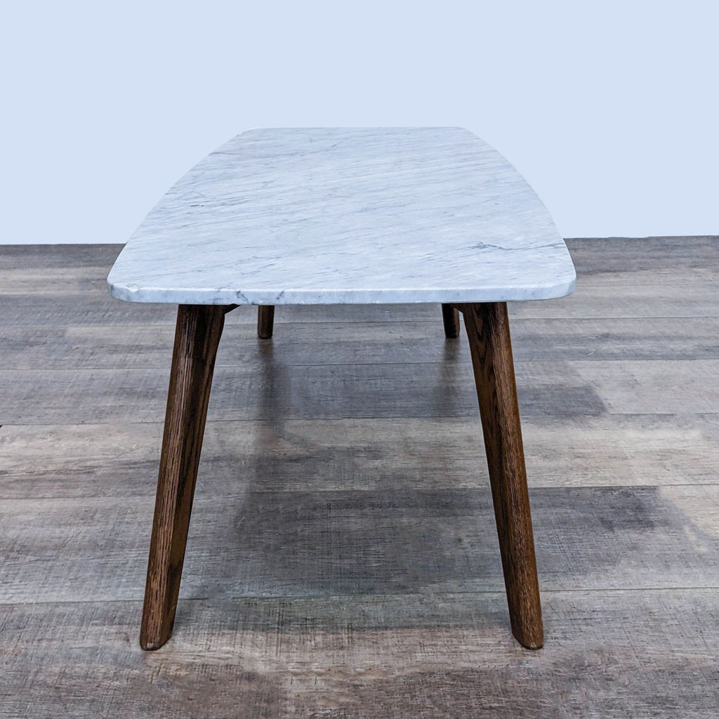 Article Vena Walnut Rectangular Coffee Table