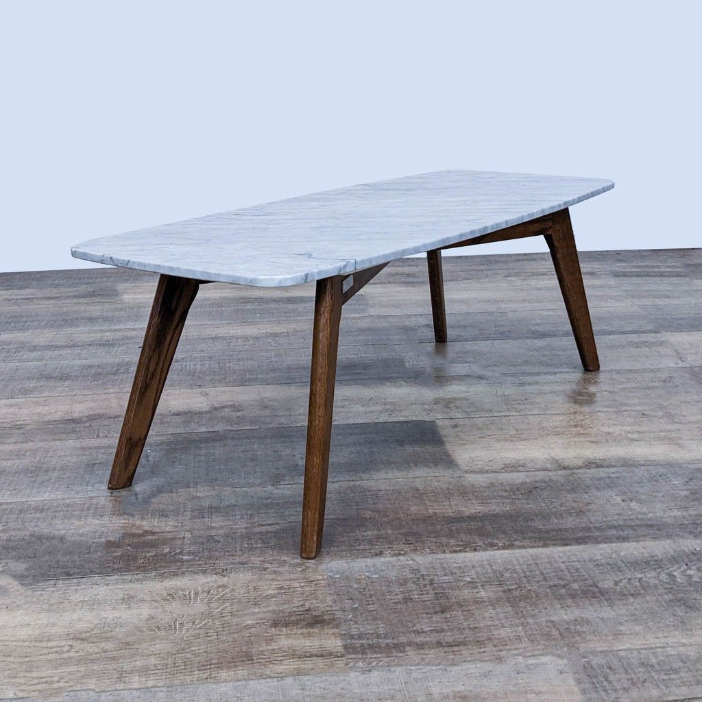Article Vena Walnut Rectangular Coffee Table