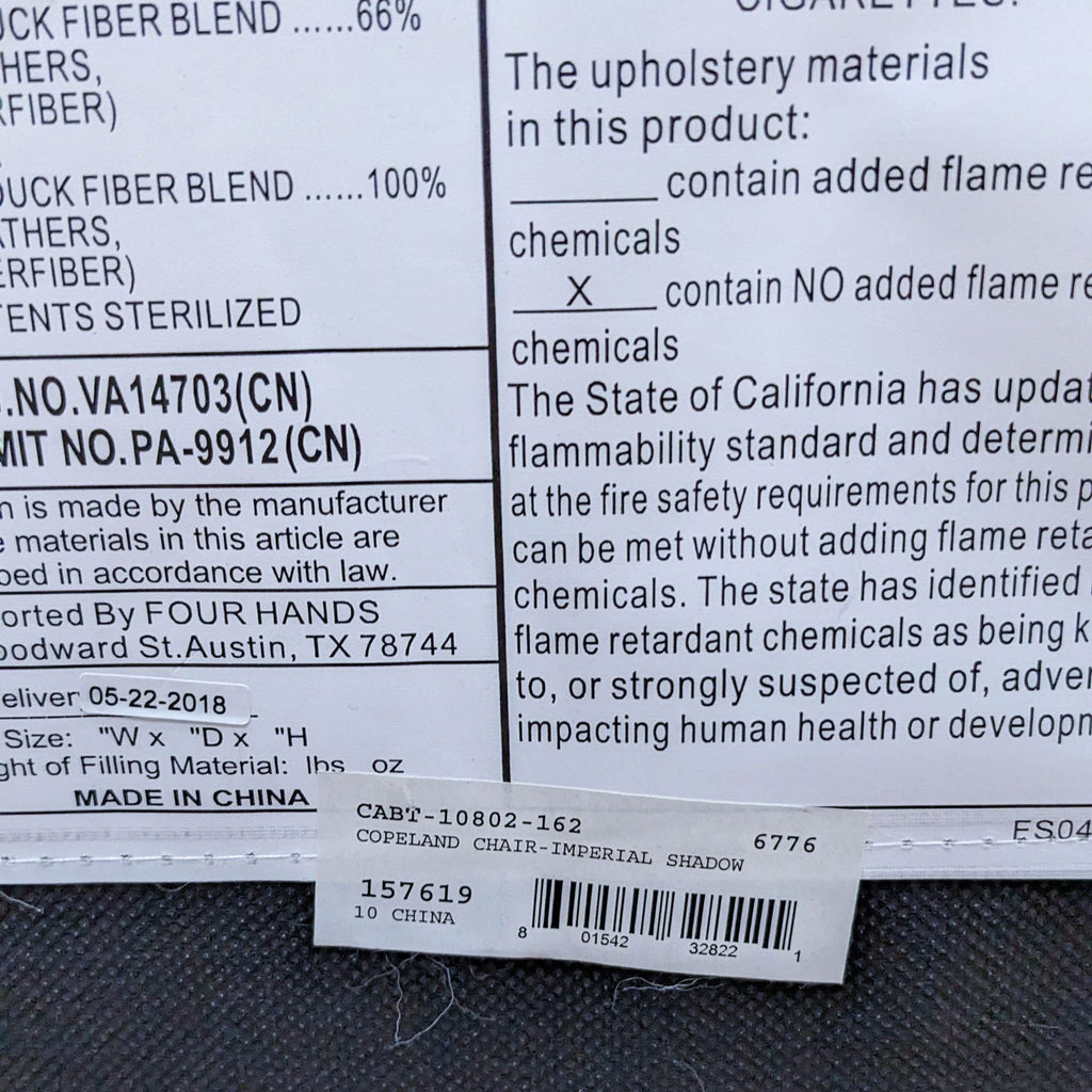 Four Hands Copeland Chair