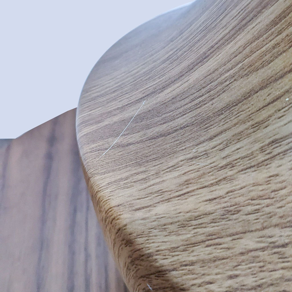 Danish Style Wood Tone Table Lamp