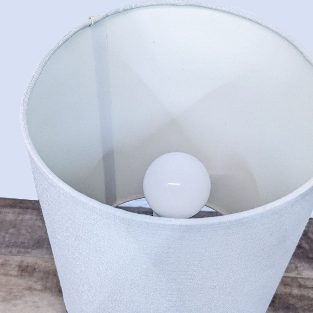 Metallic Finish Modern Table Lamp