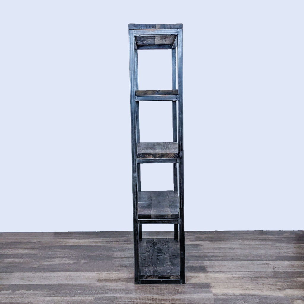 HD Buttercup Industrial Reclaimed Wood Etagere