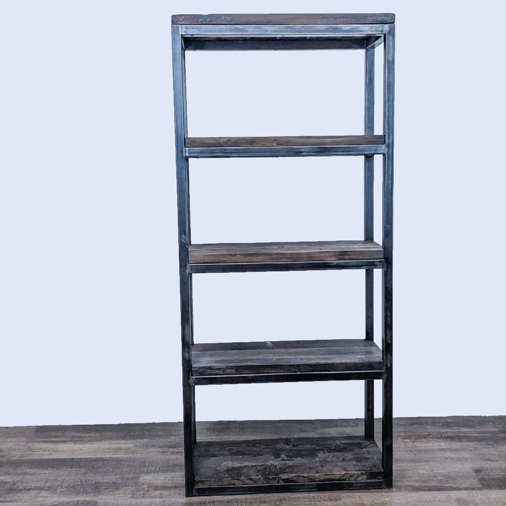 HD Buttercup Industrial Reclaimed Wood Etagere