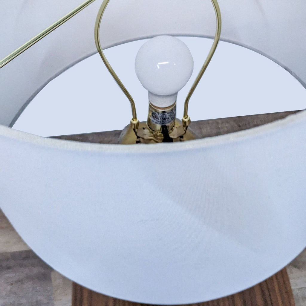 Concrete Hexagonal Modern Table Lamp