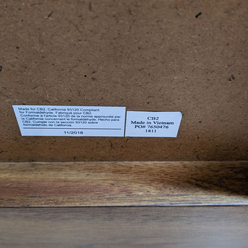 CB2 Drommen Standing Mirror