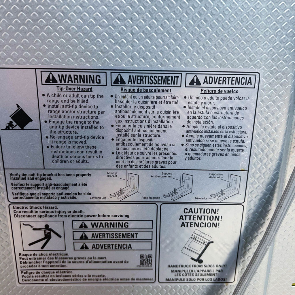 6.0 cu. ft. Smart Slide-in Gas Range in Stainless Steel