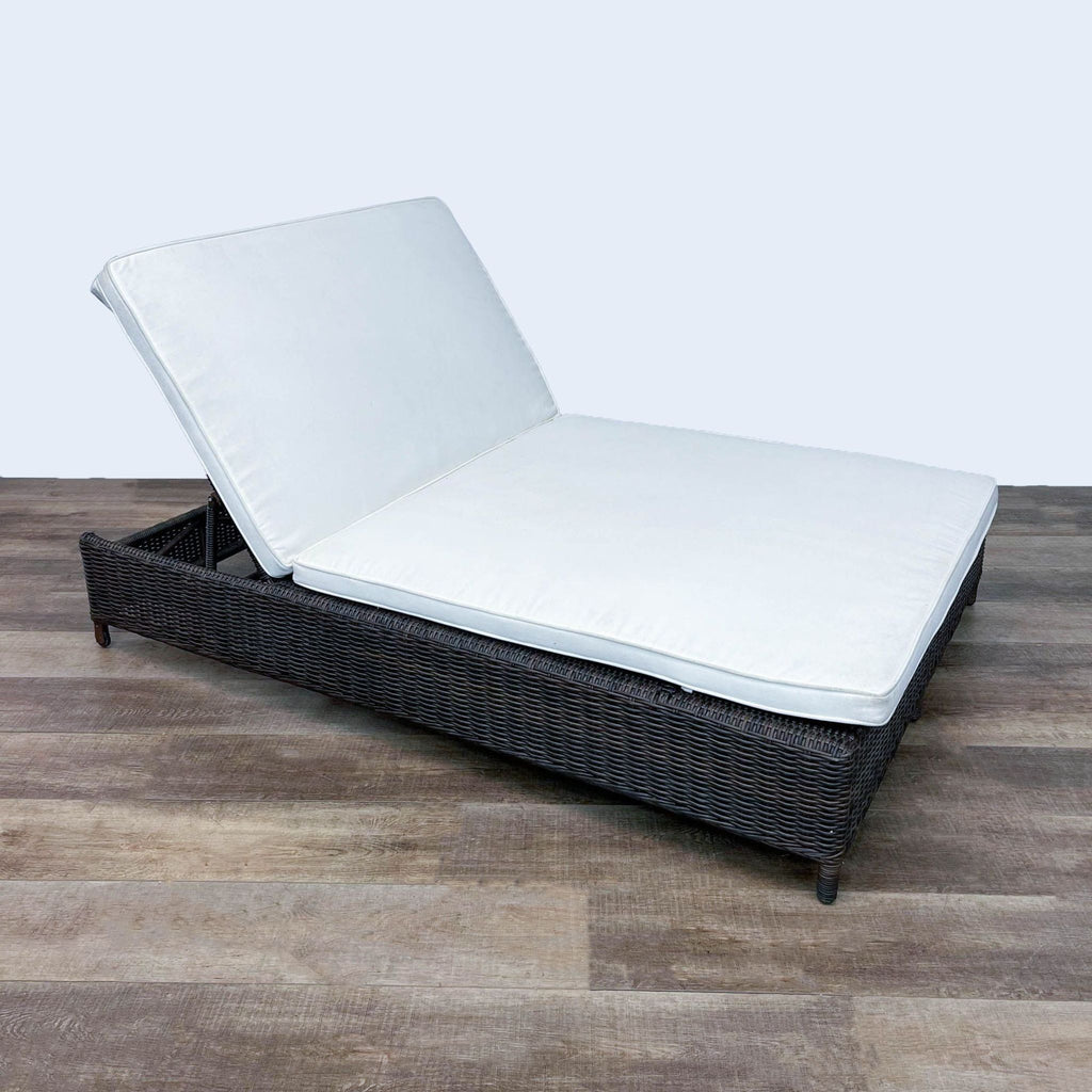 Pottery Barn Torrey Double Chaise