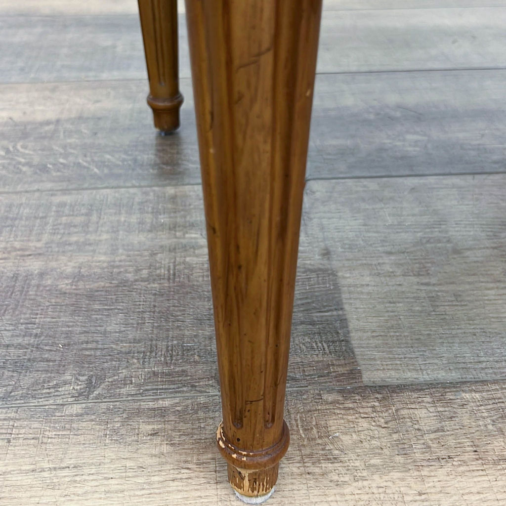 Vintage Octagon One Drawer End Table