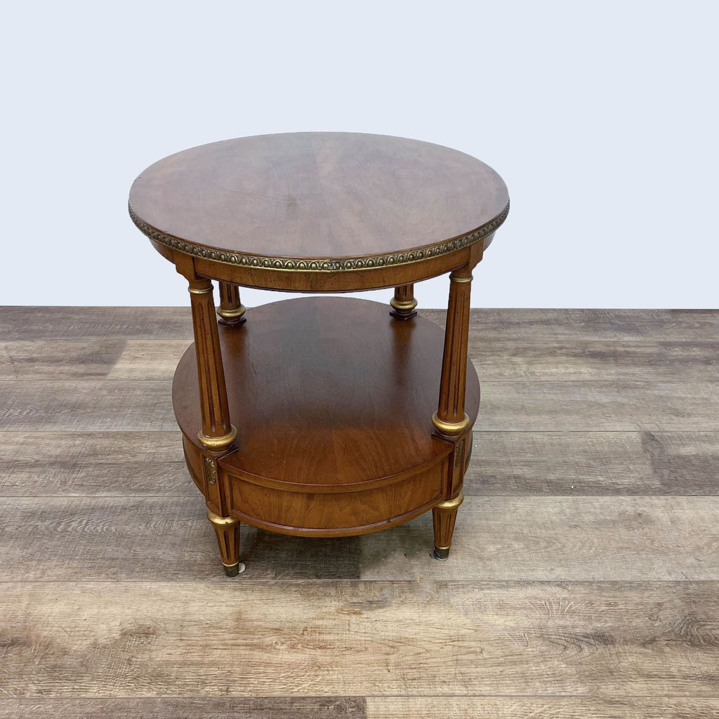 Vintage Henredon Two Tier End Table