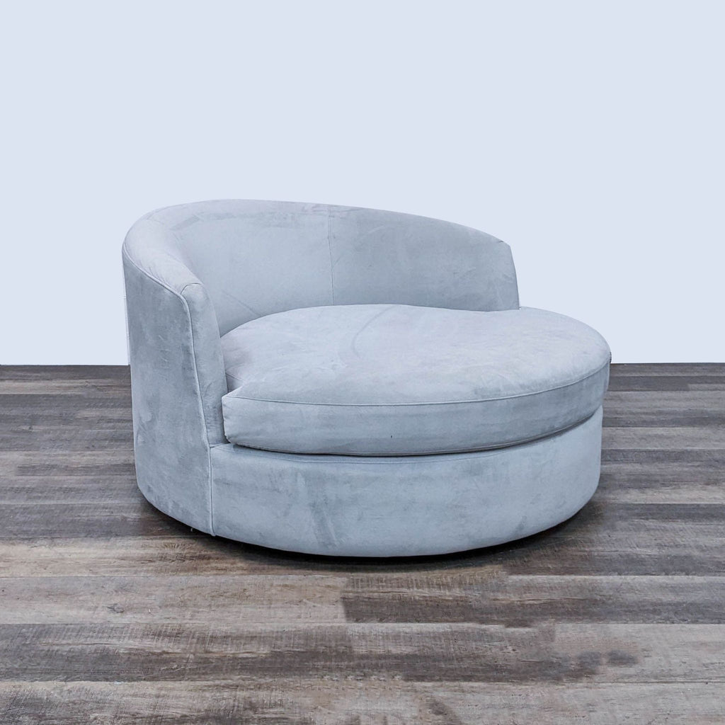 Crate and Barrel Tillie Swivel Chair