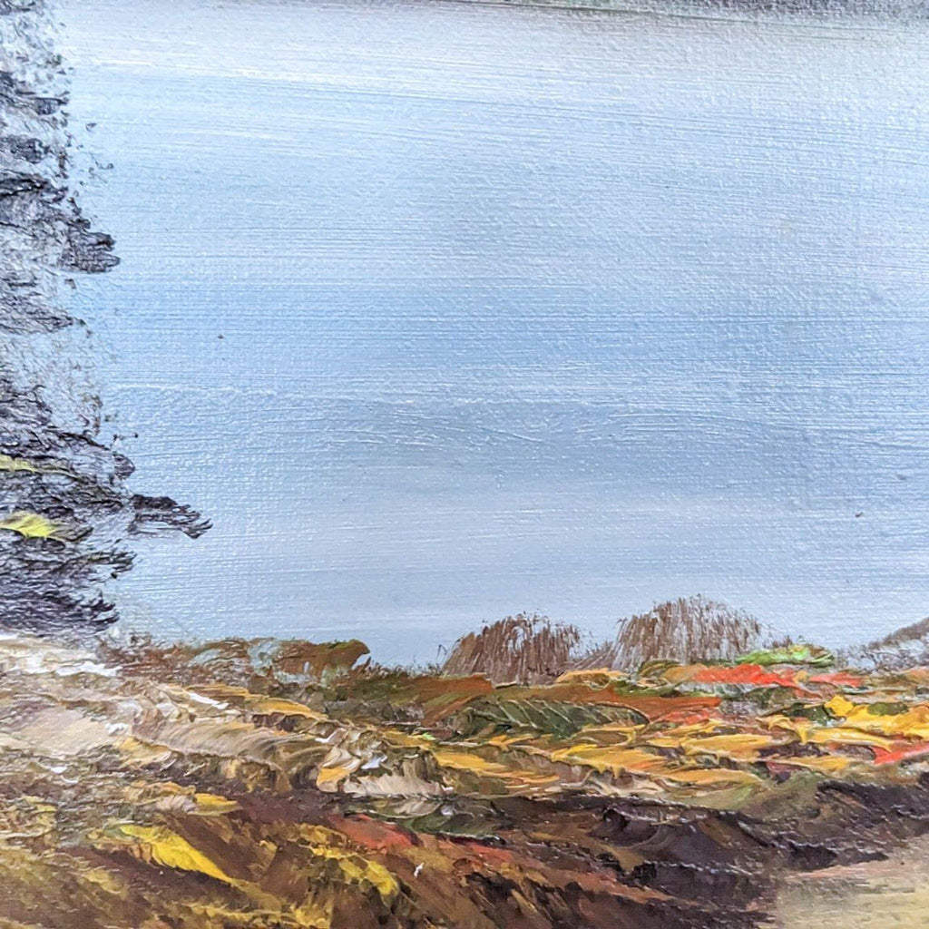 Framed Landscape Painting