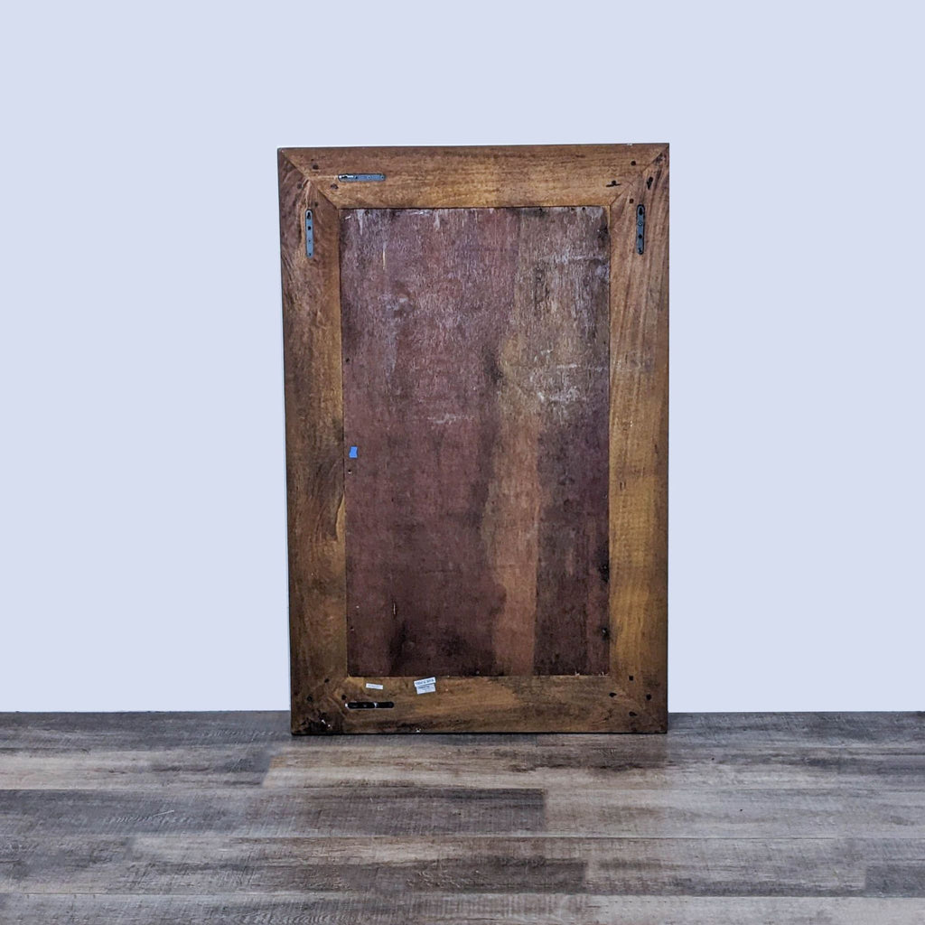 Large Wood Framed Mirror