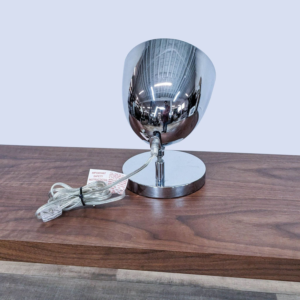 Zuo Modern Chrome Table Lamp