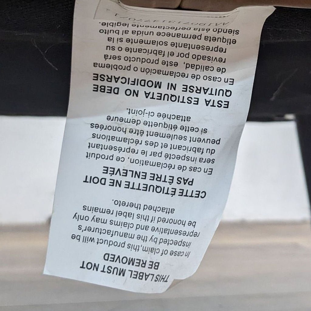 Modern Style Wingback Chair