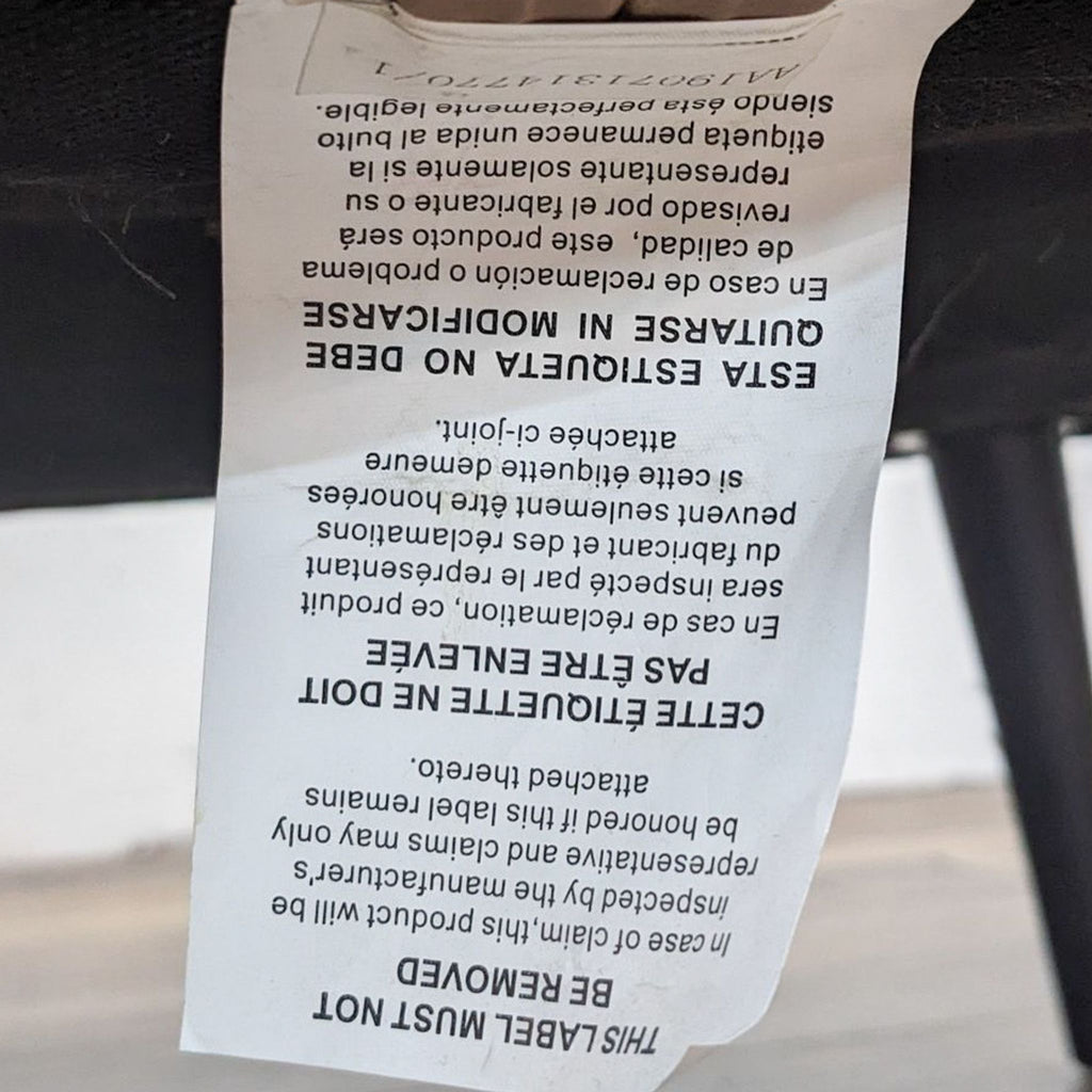 Modern Style Wingback Chair