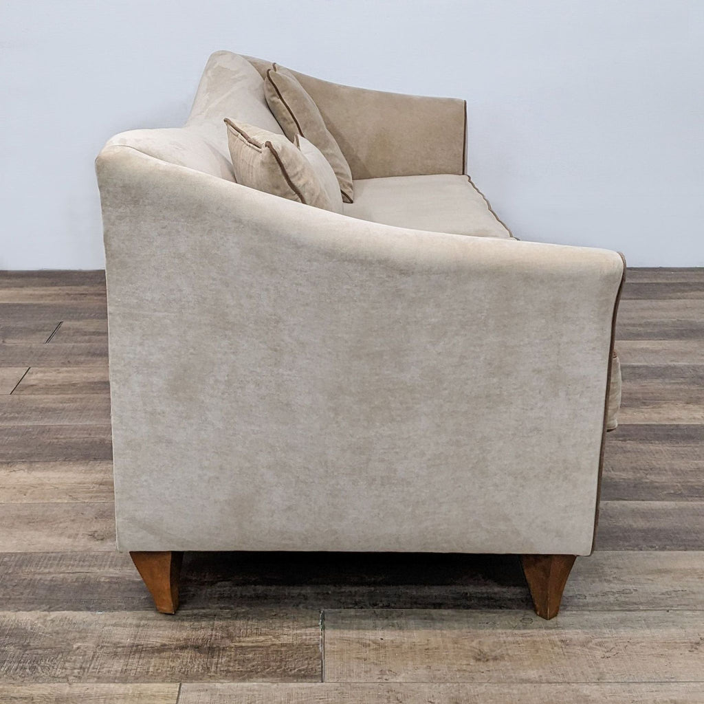 Contemporary Curved Back Sofa