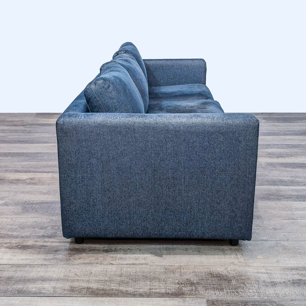 Ikea Modern Dark Gray Sofa