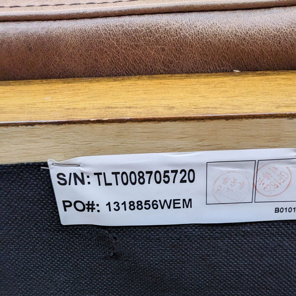 West Elm Leather DeKalb Sofa