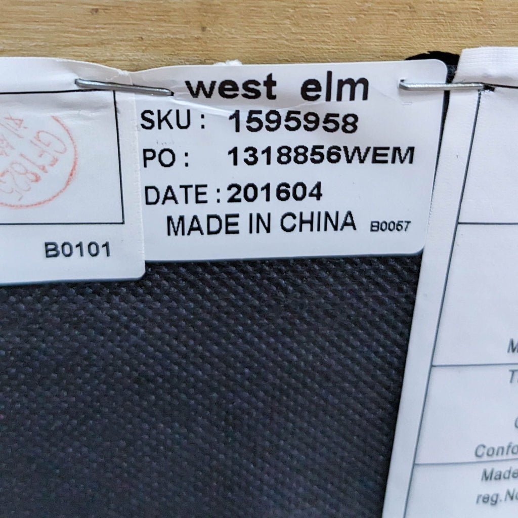 West Elm Leather DeKalb Sofa