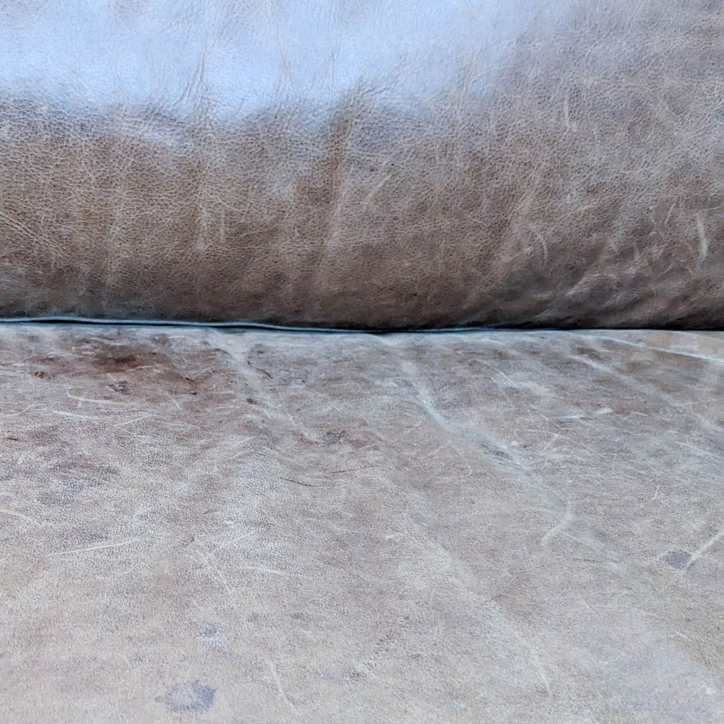 West Elm Leather DeKalb Sofa