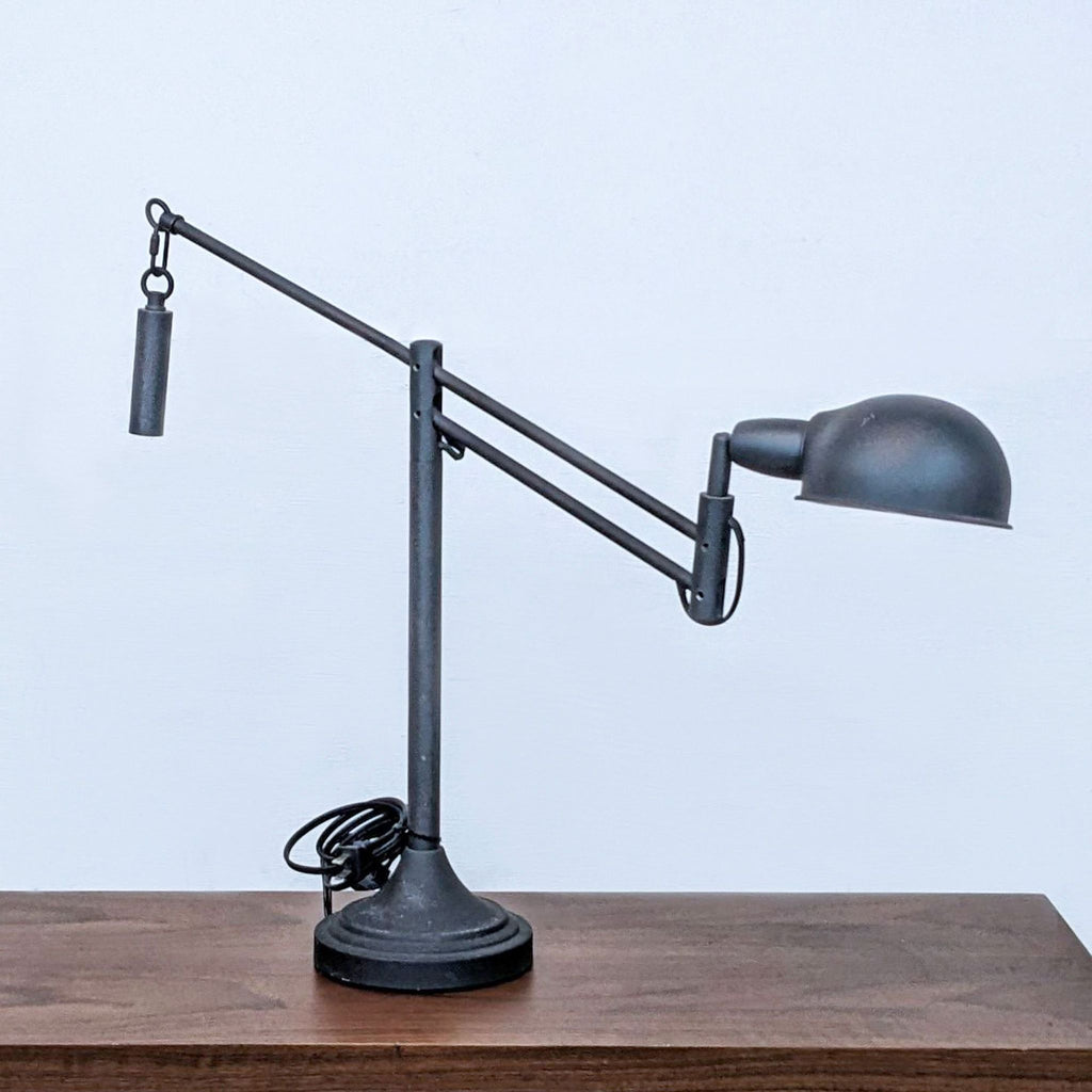 Counter Weighted Industrial Style Desk Lamp