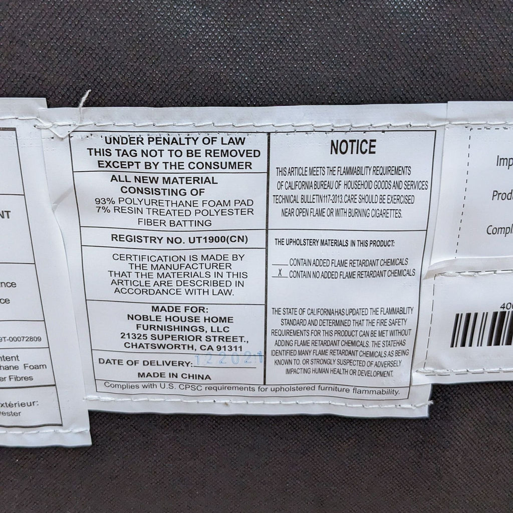 Noble House Lennox Mid-Century Accent Chair