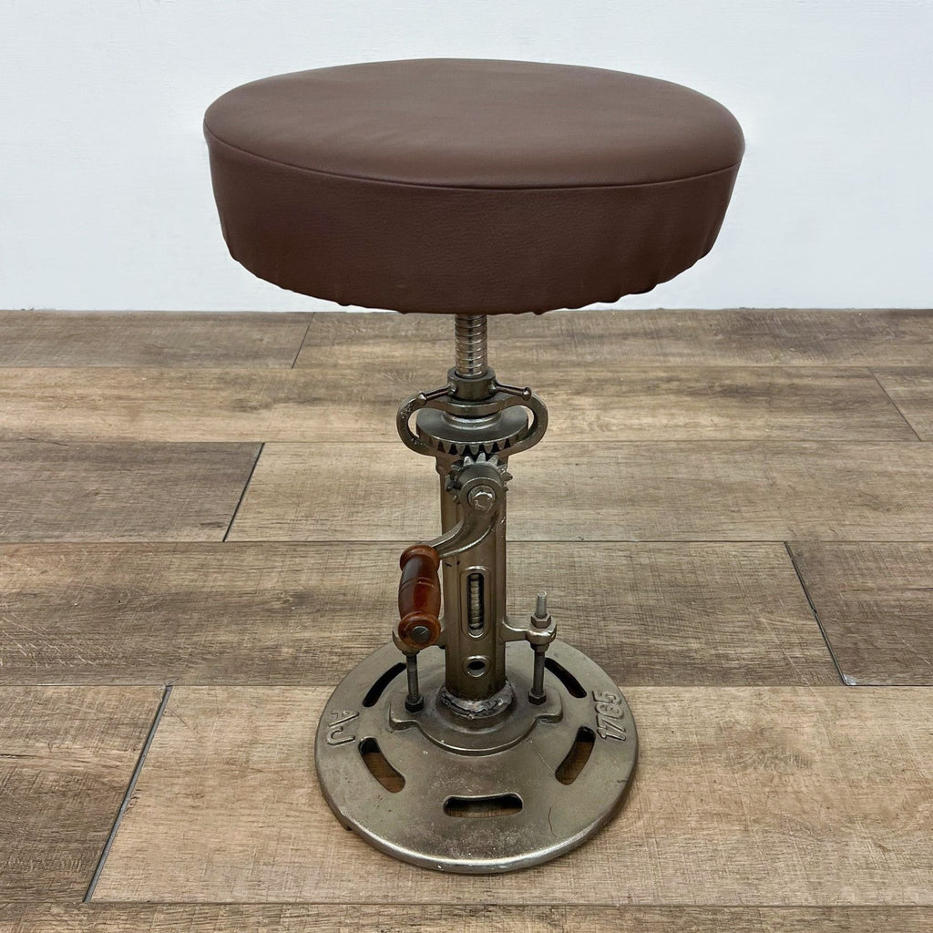 Industrial Style Adjustable Height Stools
