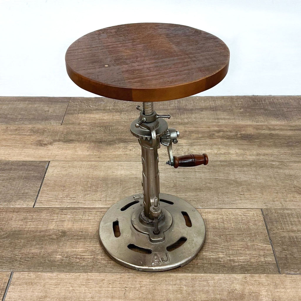 Industrial Style Adjustable Height Stools