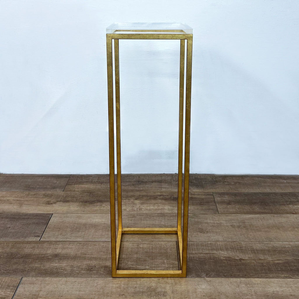 Display Stand with Plexiglass Top