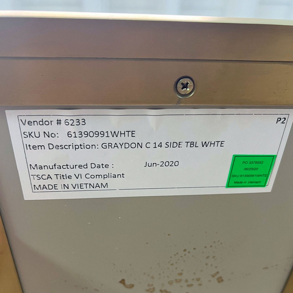 Restoration Hardware Graydon Rectangular Cocktail Side Table