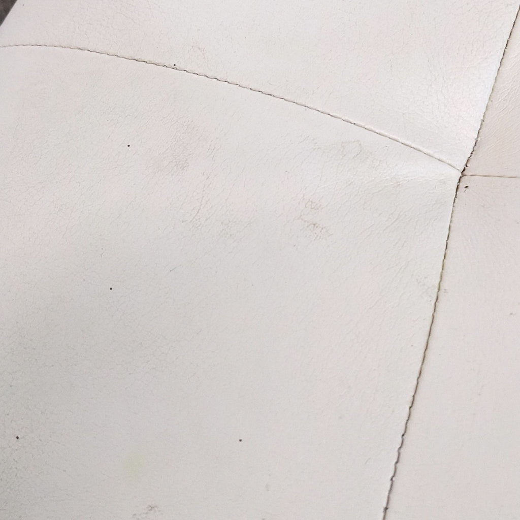 Chateau d'Ax Leather Ottoman