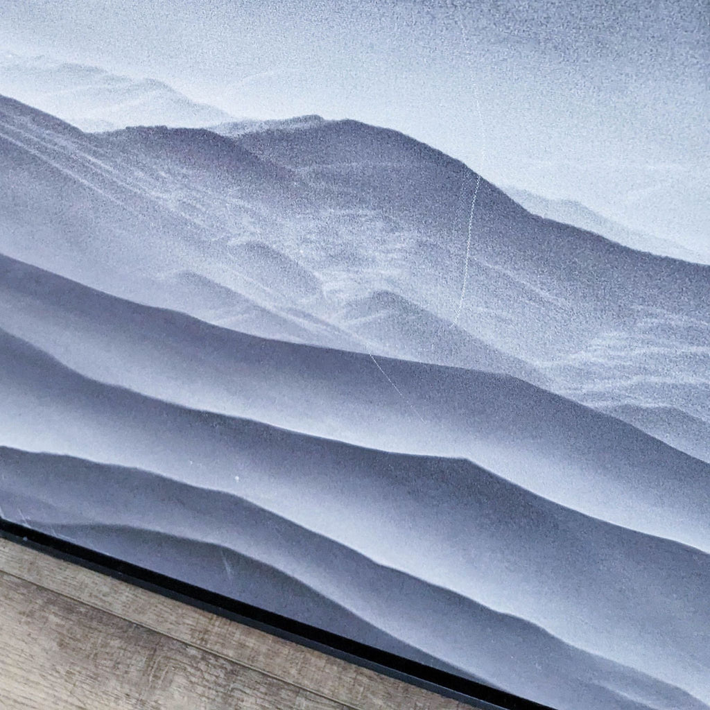 “Ocean Mountains” Framed Print by Ben Heine