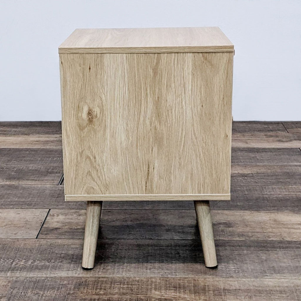 Mid-Century Two Drawer Nightstand